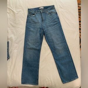 Straight leg jeans
